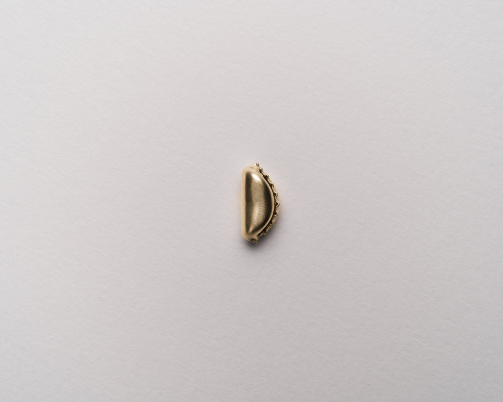 The Bottle Cap Pendant | 9ct Yellow Gold