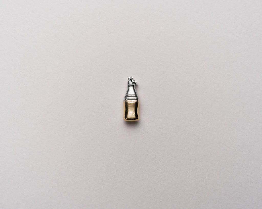 The Cola Bottle Pendant | Mixed Metal