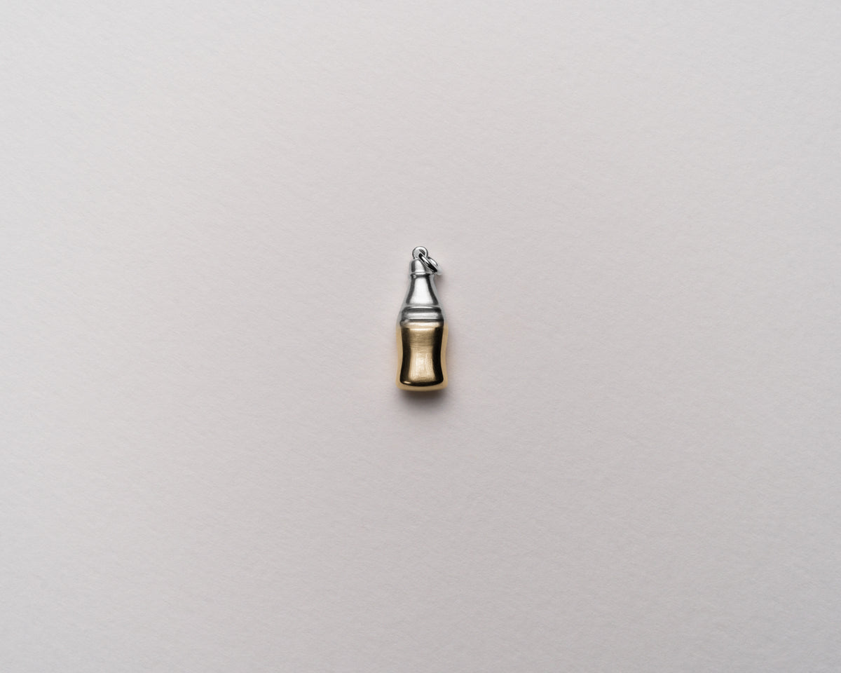 The Cola Bottle Pendant | Mixed Metal