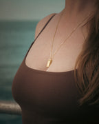 The London Brick Pendant | 9ct Yellow Gold